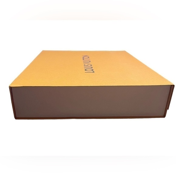 Authentic Louis Vuitton Gift/Storage Box Magnetic Closure in Imperial Saffron - Picture 6 of 16